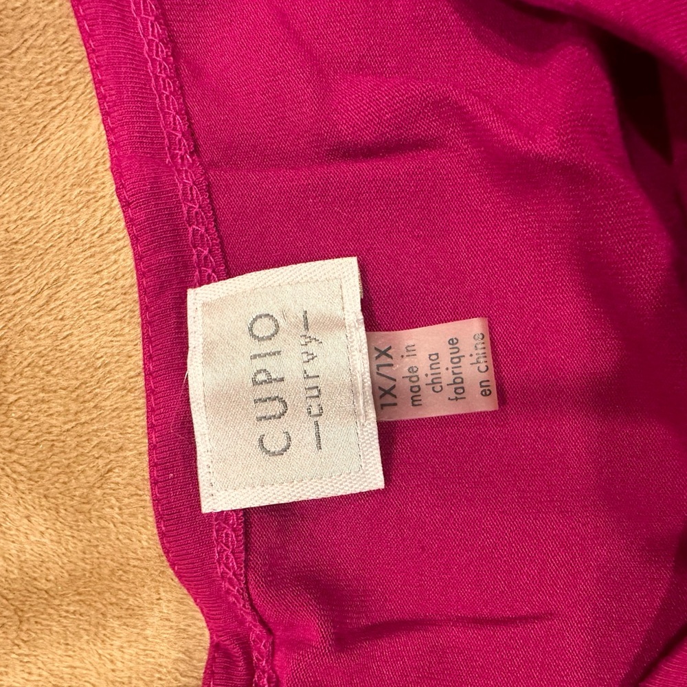 Cupio short sleeve tee- 1x